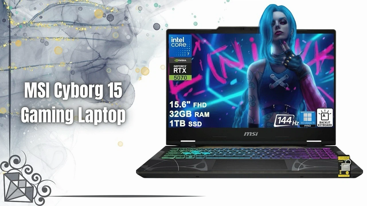 MSI Cyborg 15 Gaming Laptop - photo 4