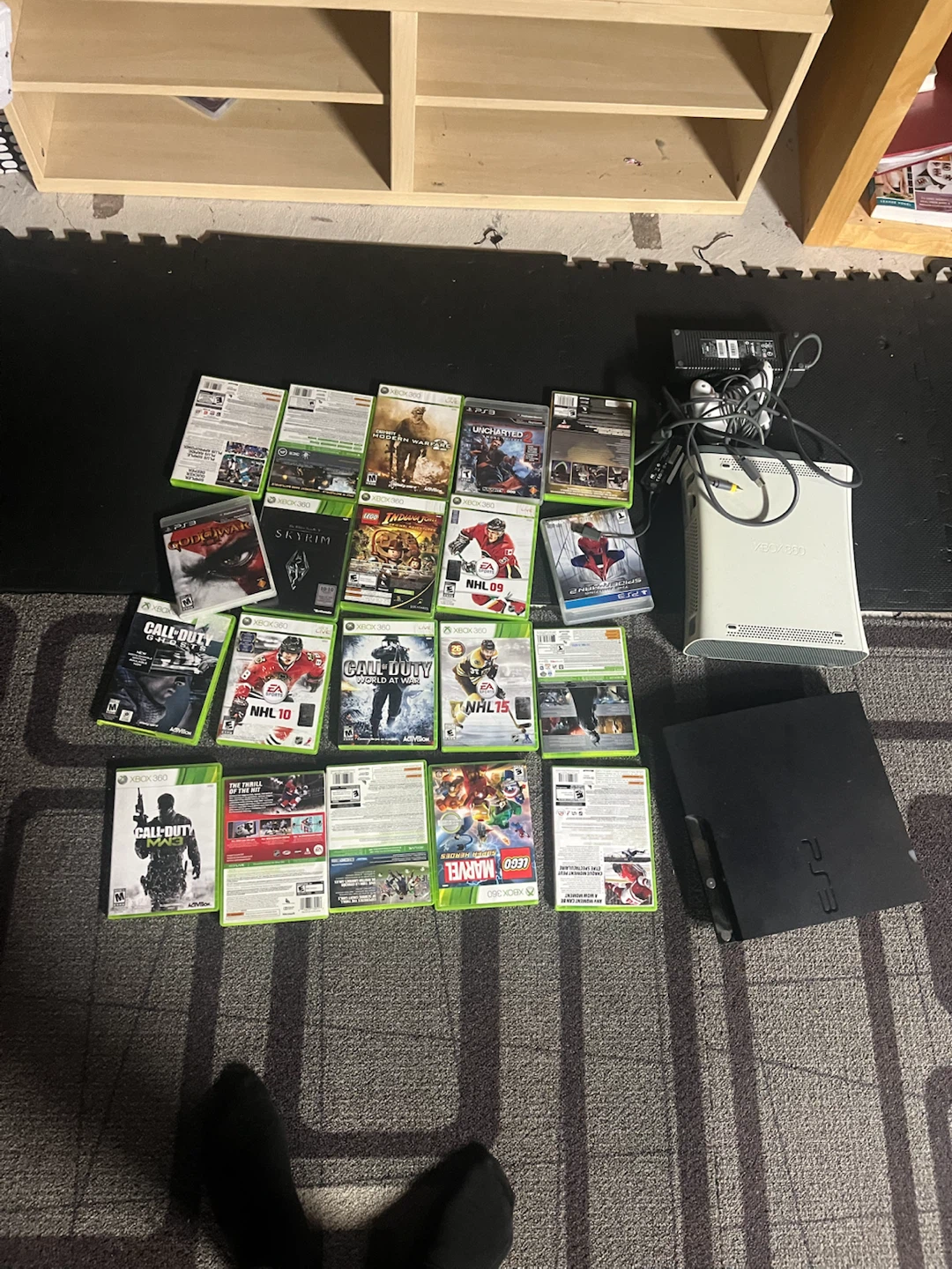 Xbox 360 and PS3 Consoles with Games Bundle