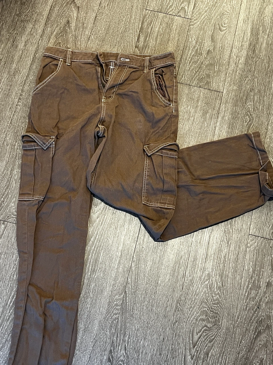 Brown Cargo Pants