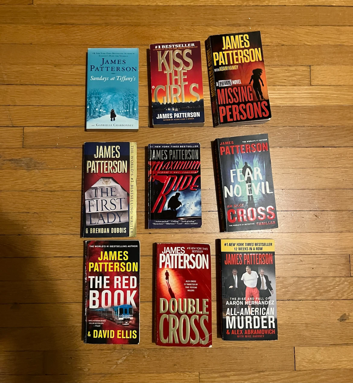 Collection of James Patterson Books - photo 2