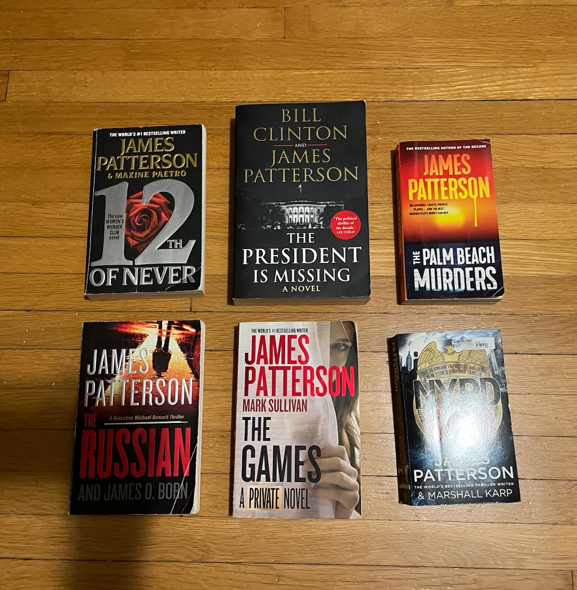 Collection of James Patterson Books - photo 3