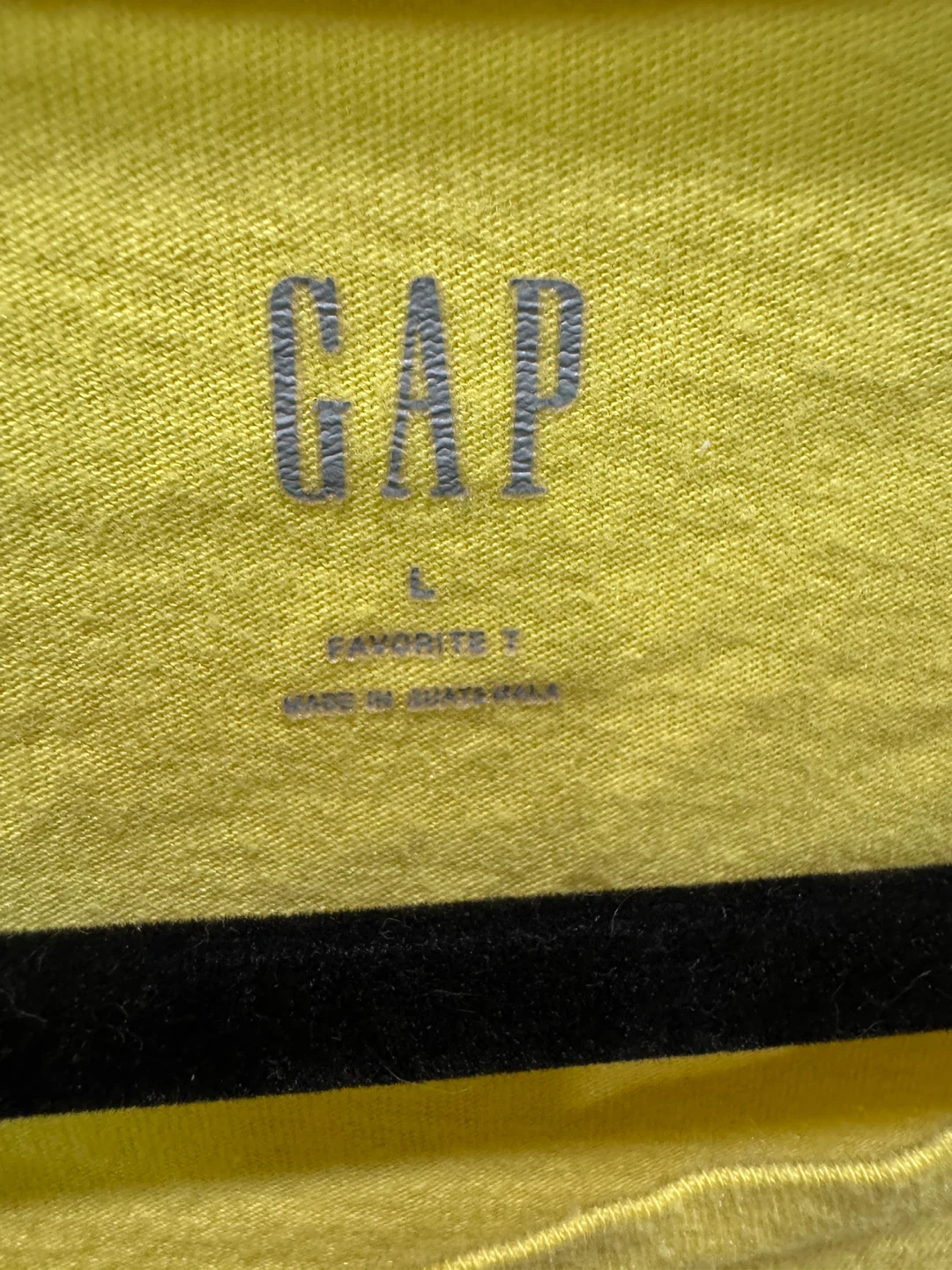 Gap Yellow T-Shirt - Size L - photo 3