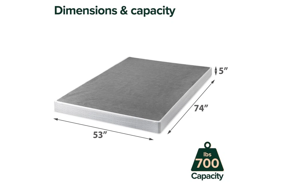 Zinus Full Size Box Spring - 5 Inch Low Profile - photo 2