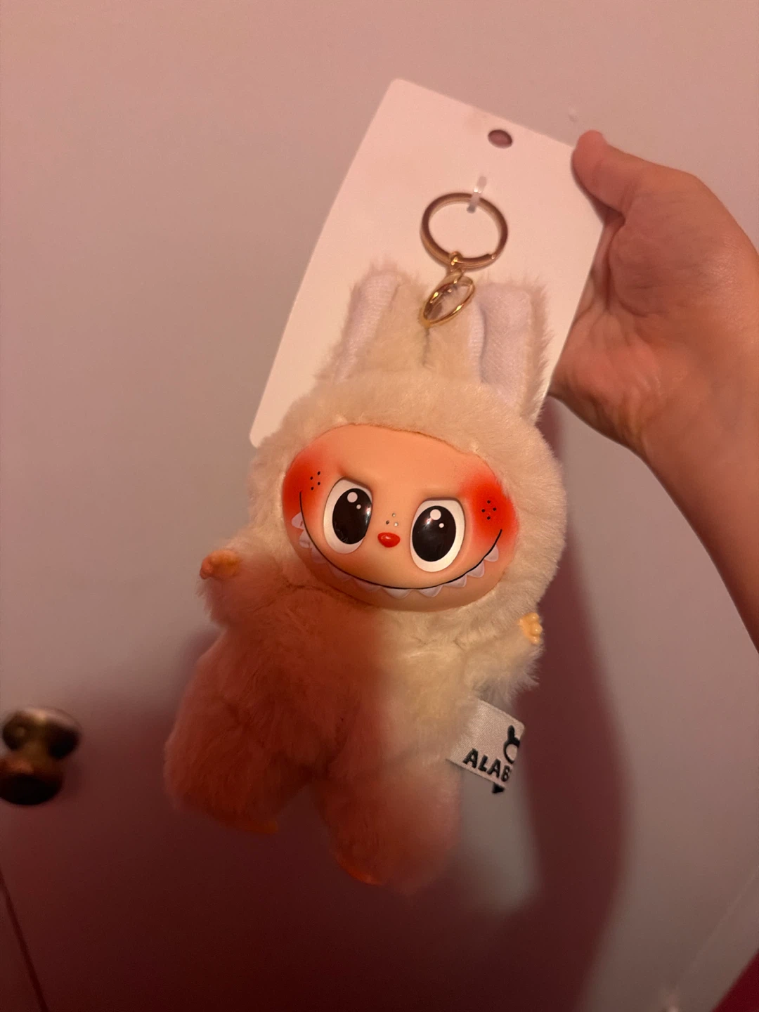 Fuzzy Monster Keychain