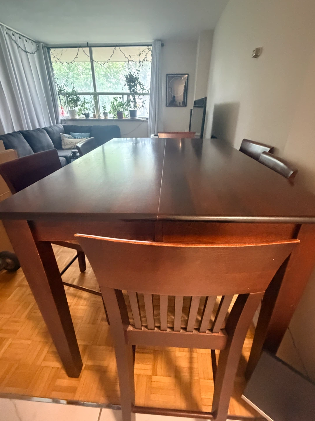 Dining Set – Seats 8 – Shermag Counter-Height Made in Canada - photo 5