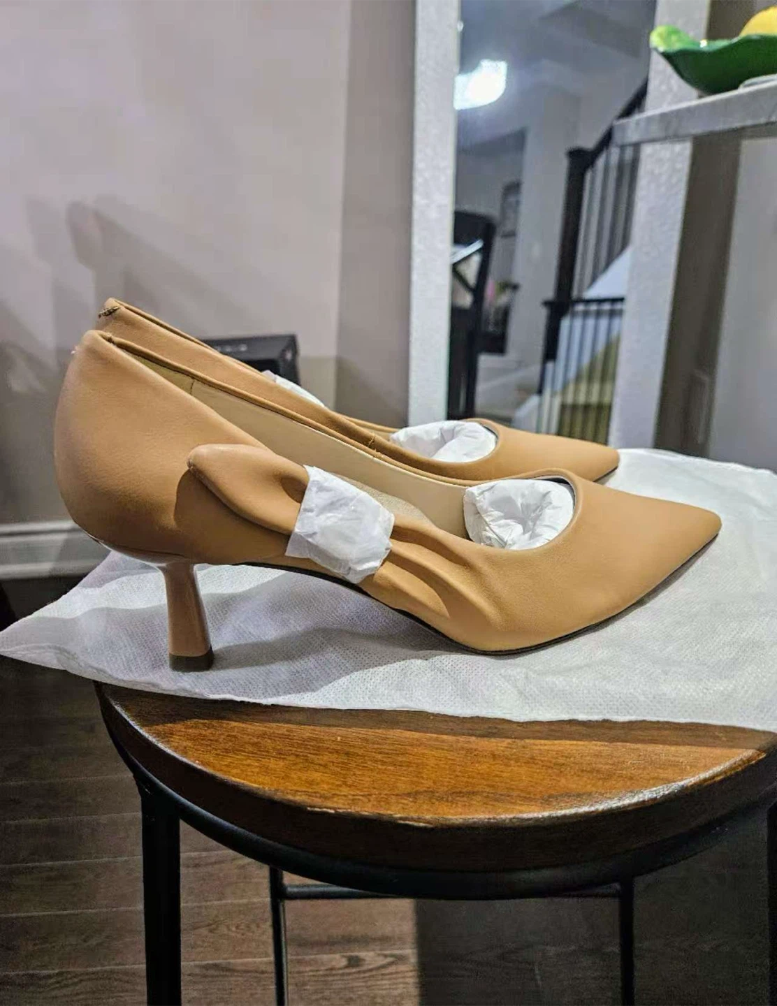 CHARLES & KEITH Tan Pointed Toe Heels - NEED TO SELL EVERYTHING - photo 3