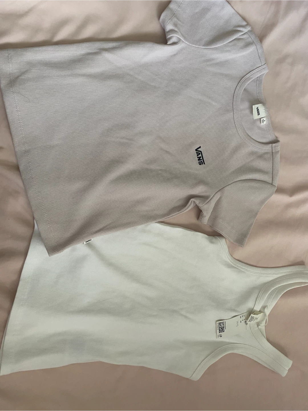 Vans & H&M Ribbed Tops - Size S