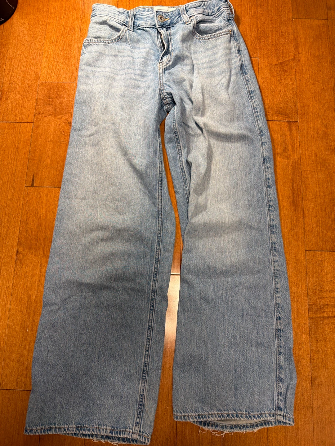 Wide Leg Denim Jeans