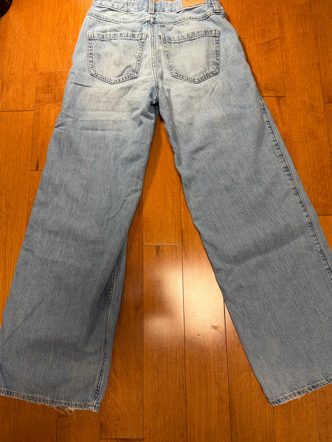 Wide Leg Denim Jeans - photo 2