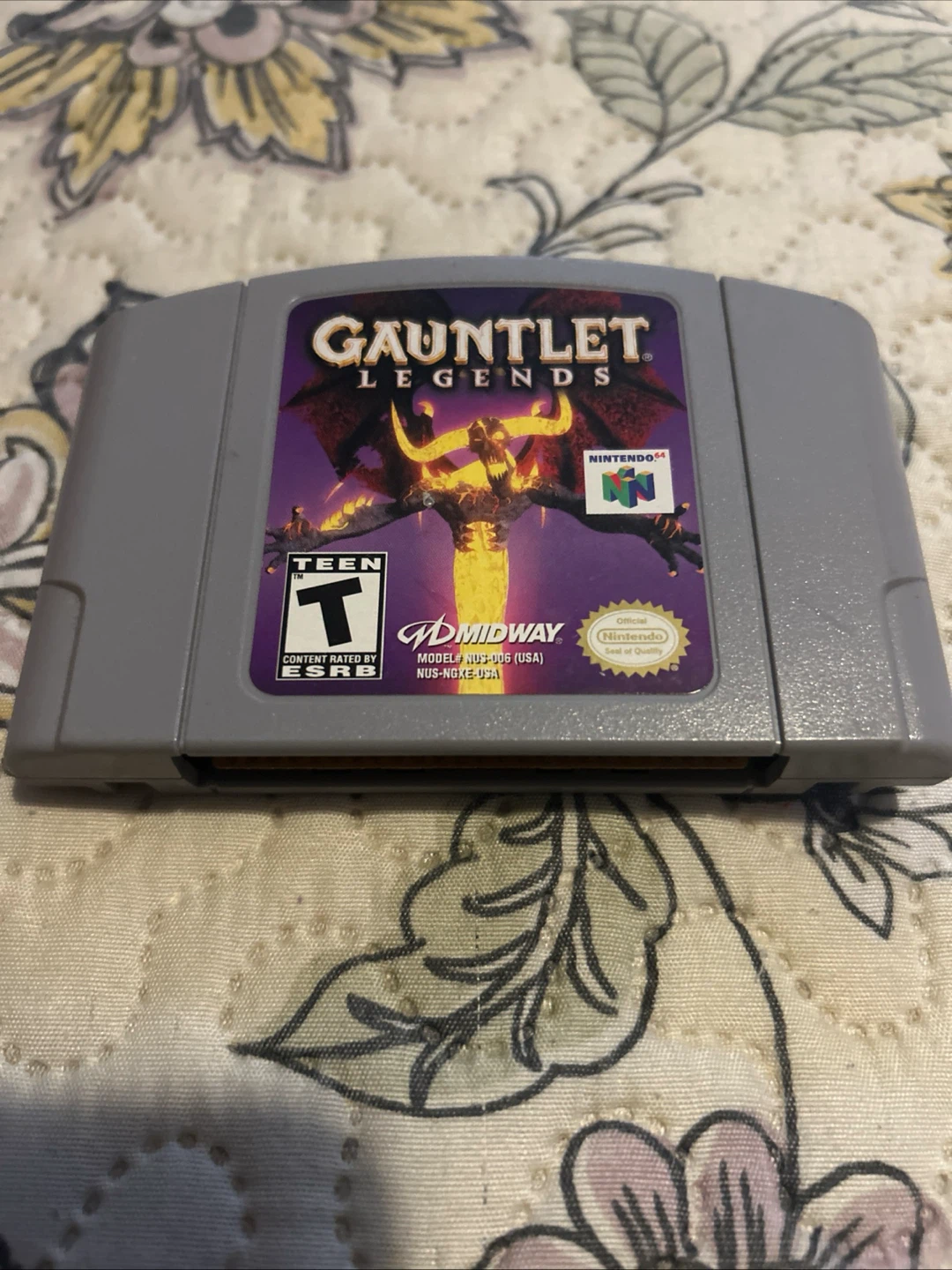 Gauntlet Legends Nintendo 64 Game Cartridge