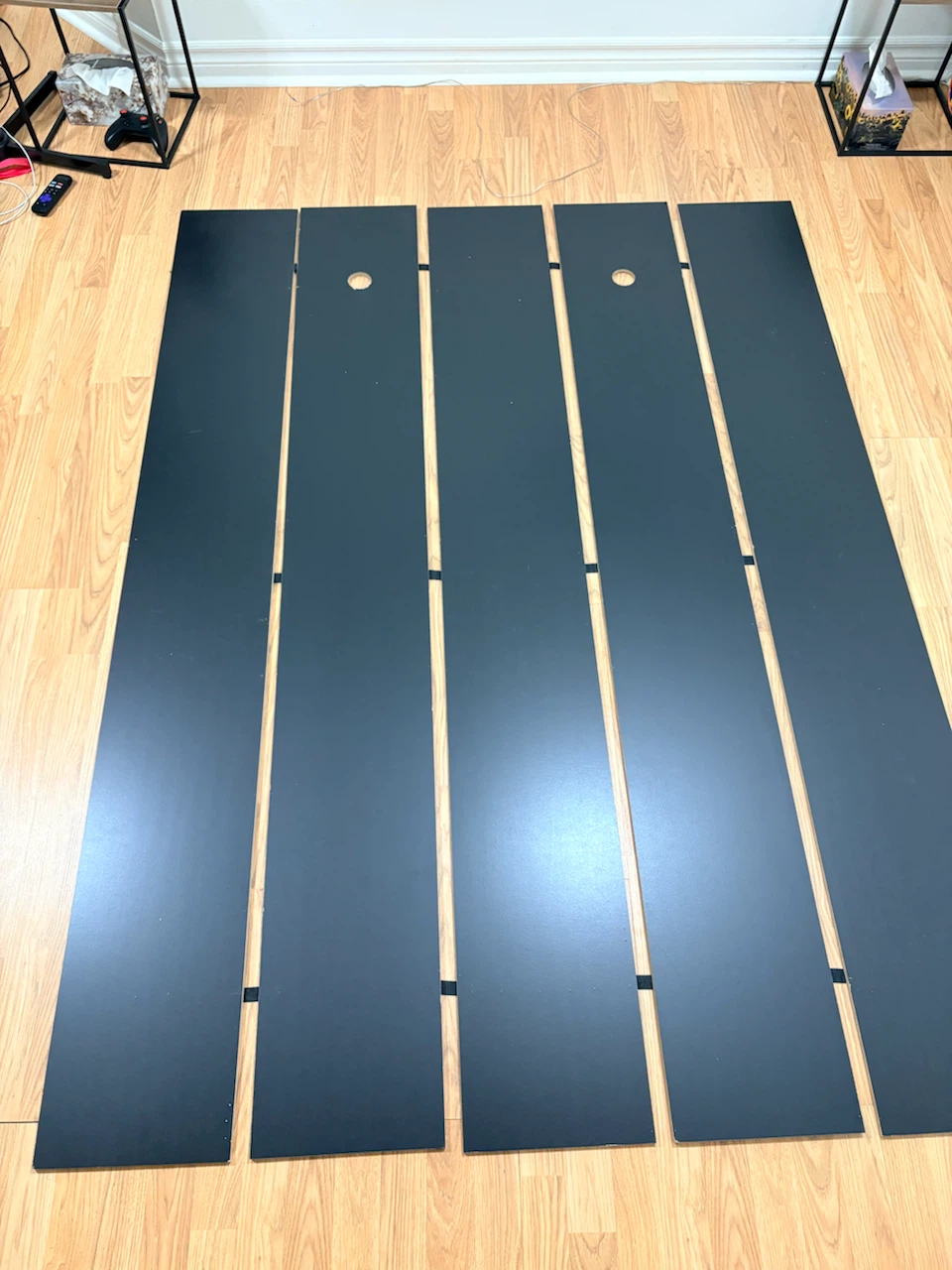 Black Slat Roll Bed Base for FULL size bed from The Brick