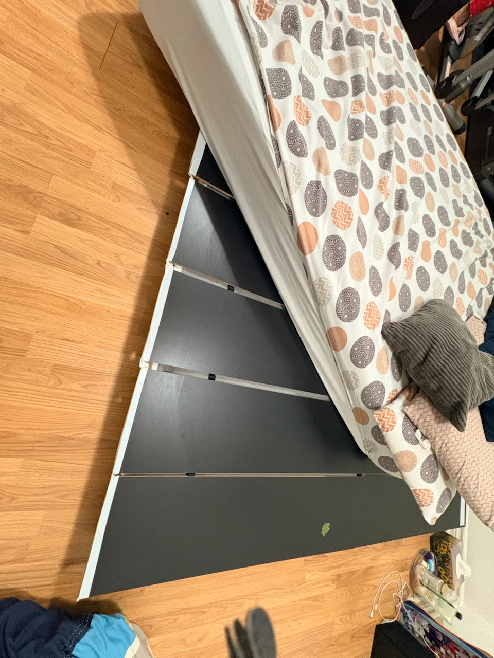 Black Slat Roll Bed Base for FULL size bed from The Brick - photo 4