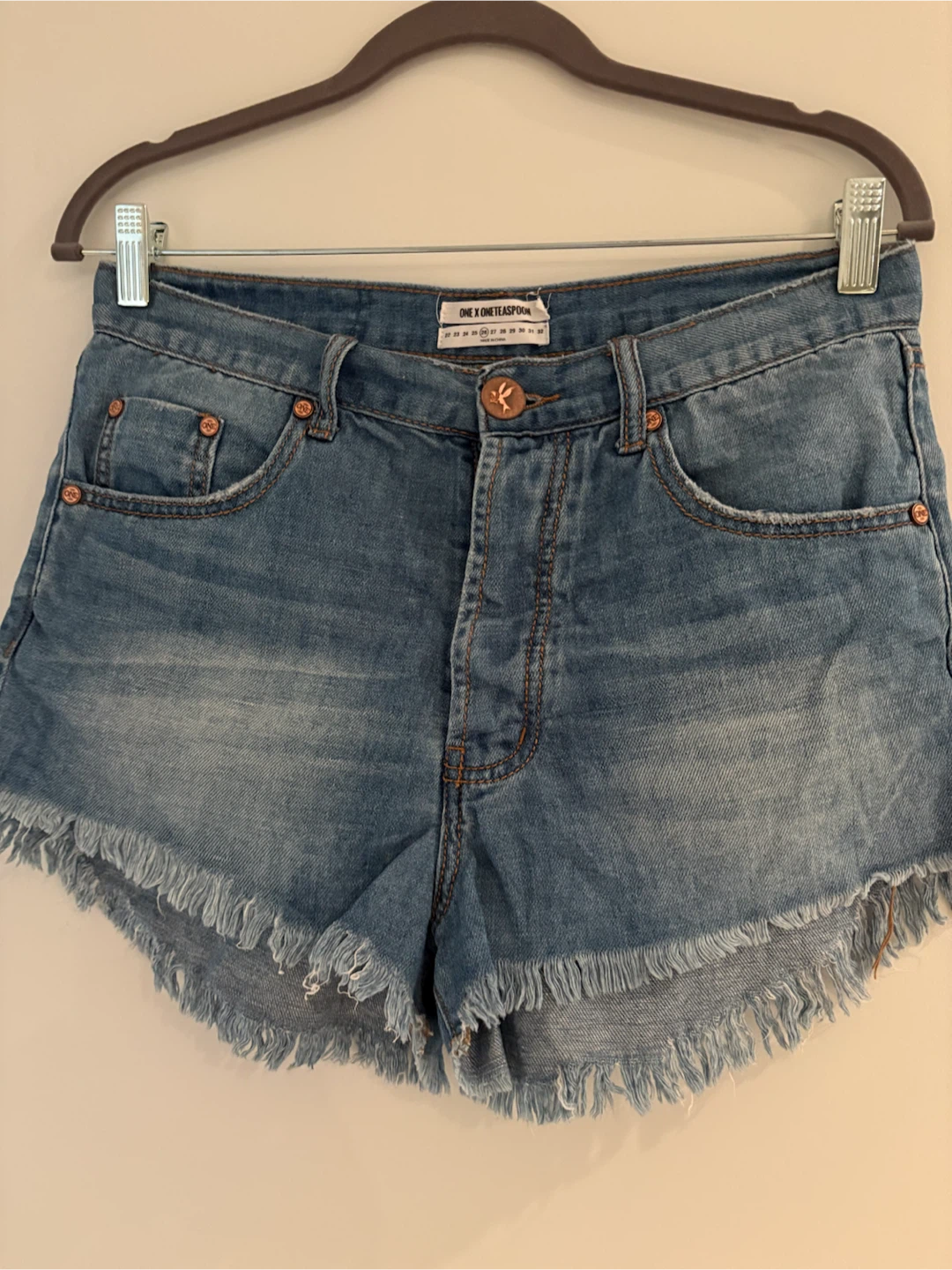 One Teaspoon Jean Shorts