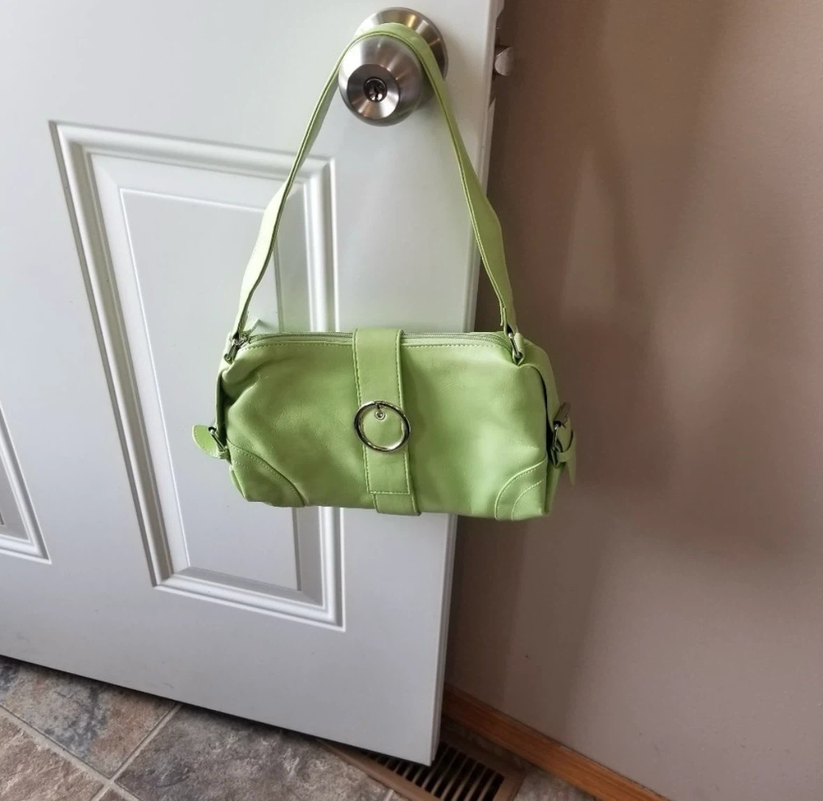 Lime Green Shoulder Bag