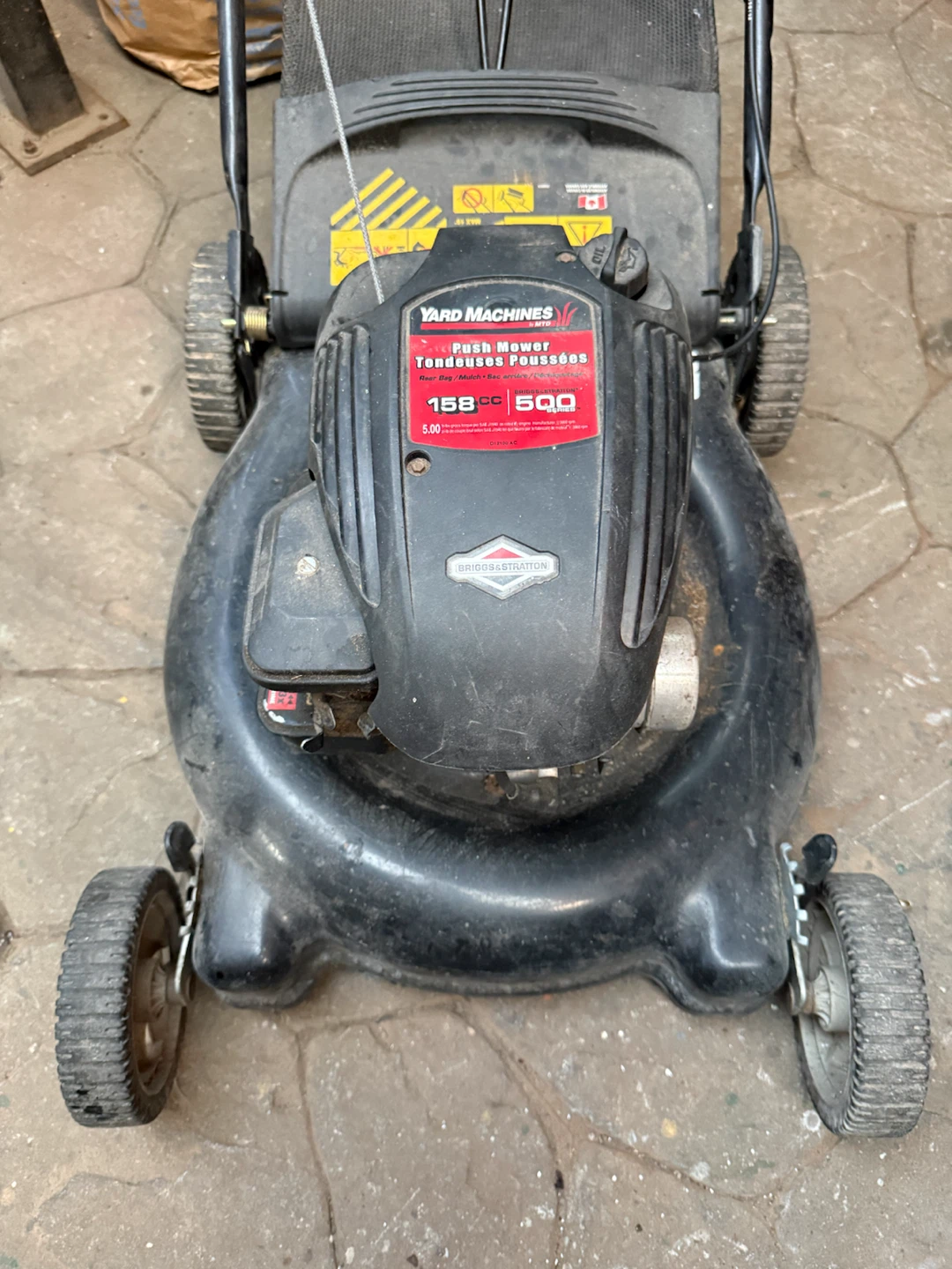 Yard machines lawn mower - photo 2