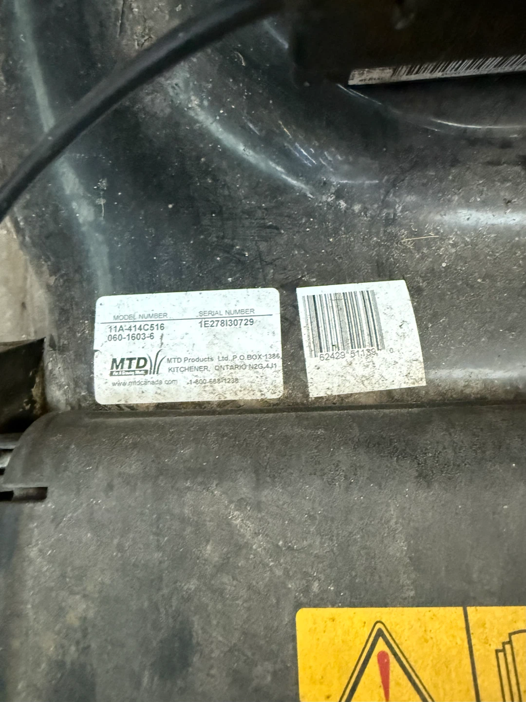Yard machines lawn mower - photo 5