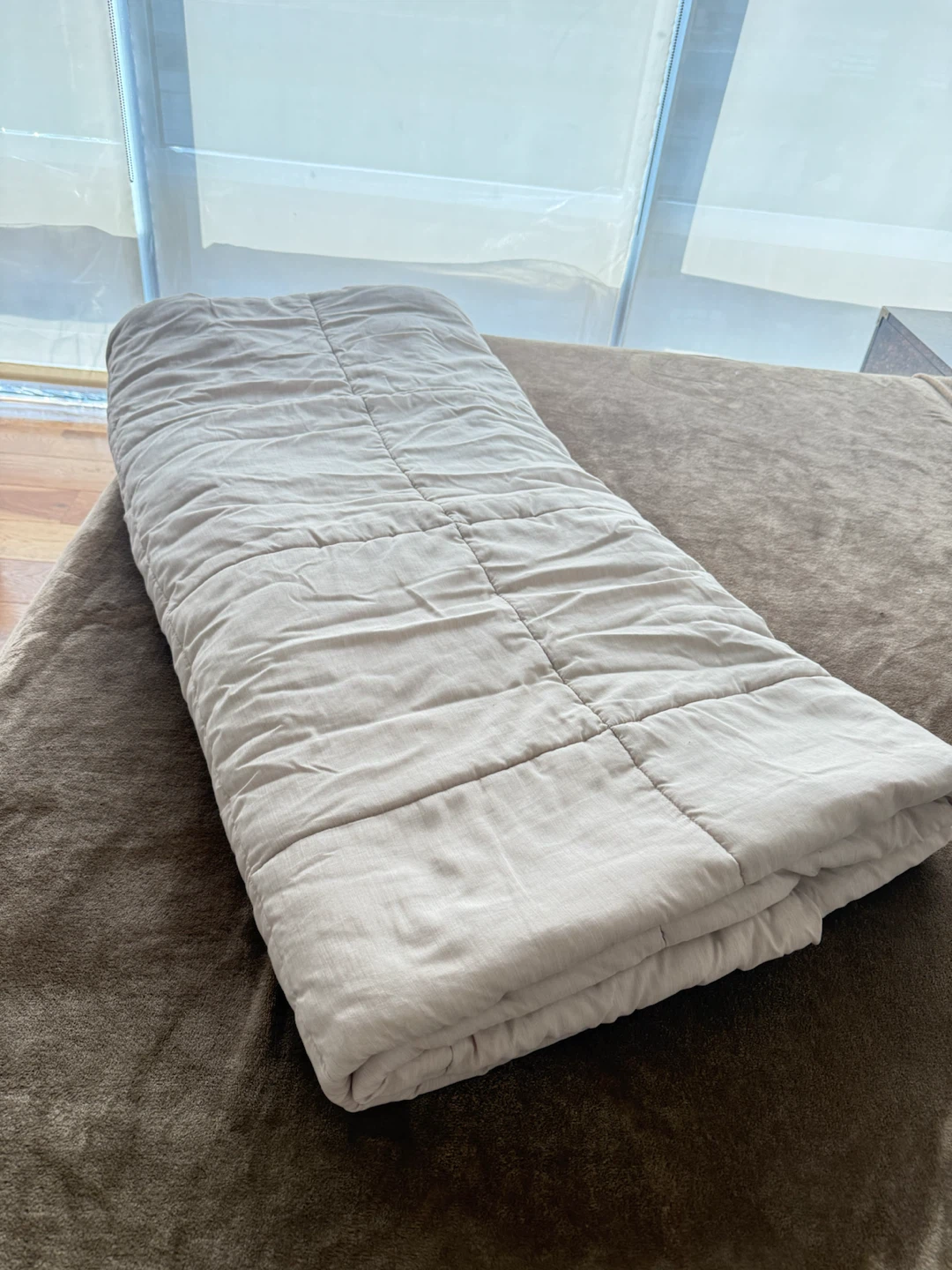 Light pink Quilted Comforter