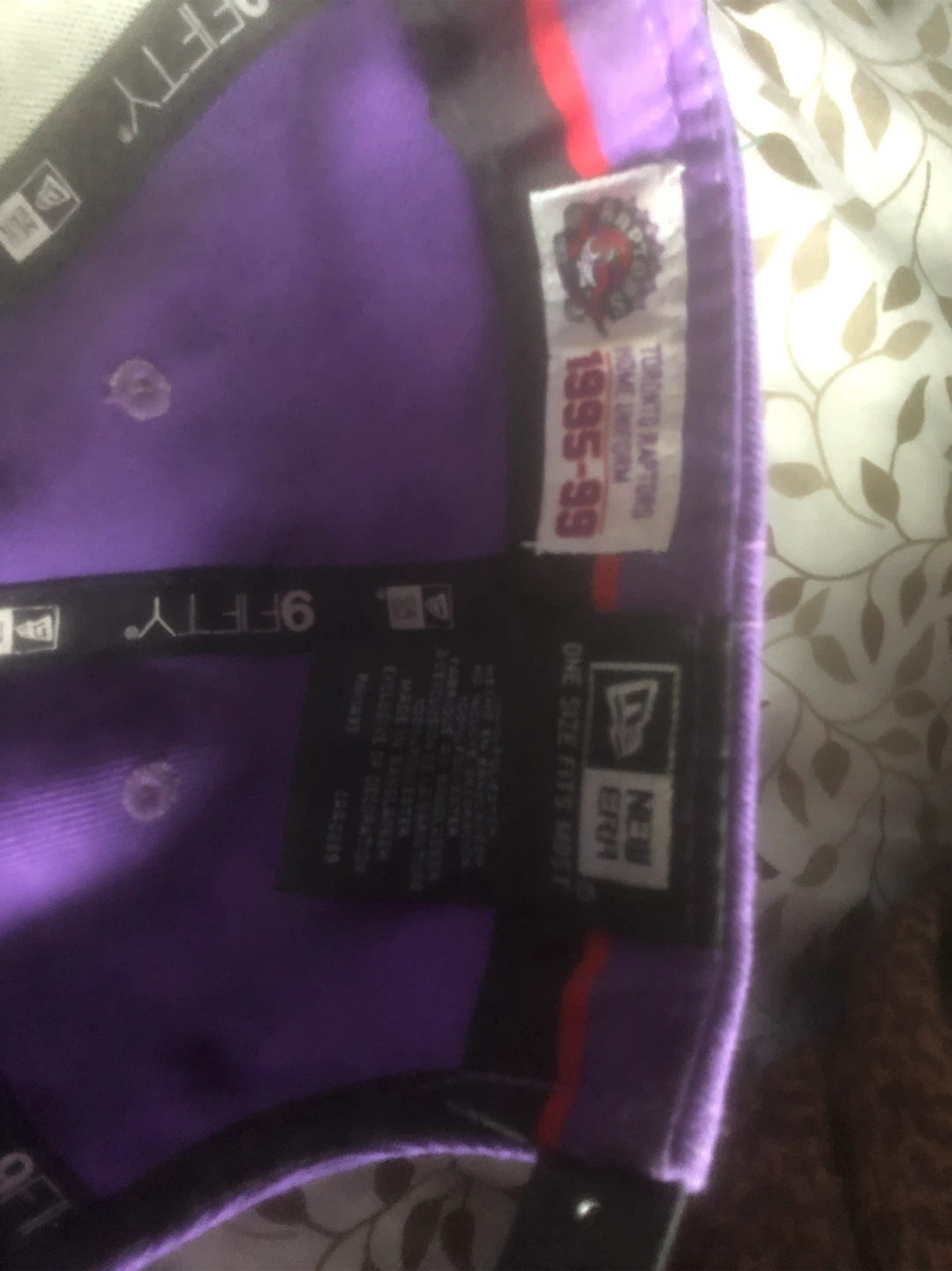 Toronto Raptors New Era 9FIFTY Snapback Hat - photo 4