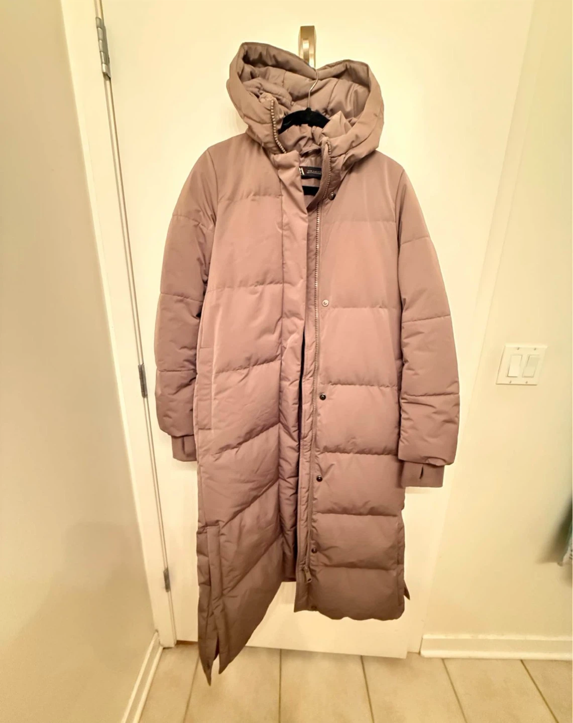 ZARA Long Puffer Coat