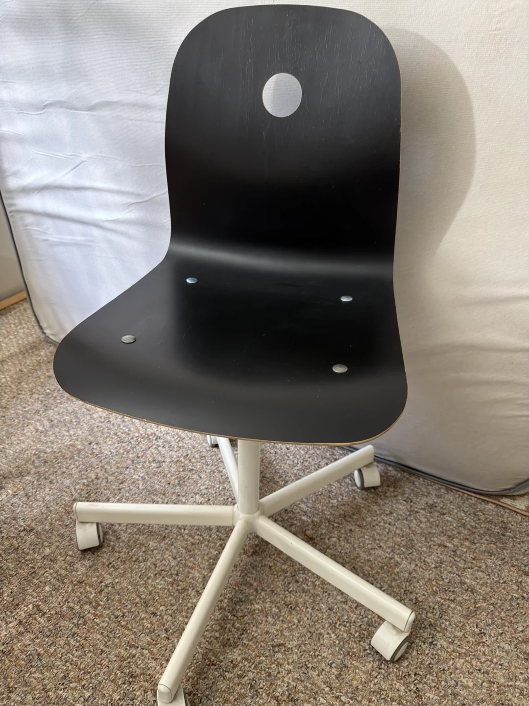 Black & White Swivel Chair