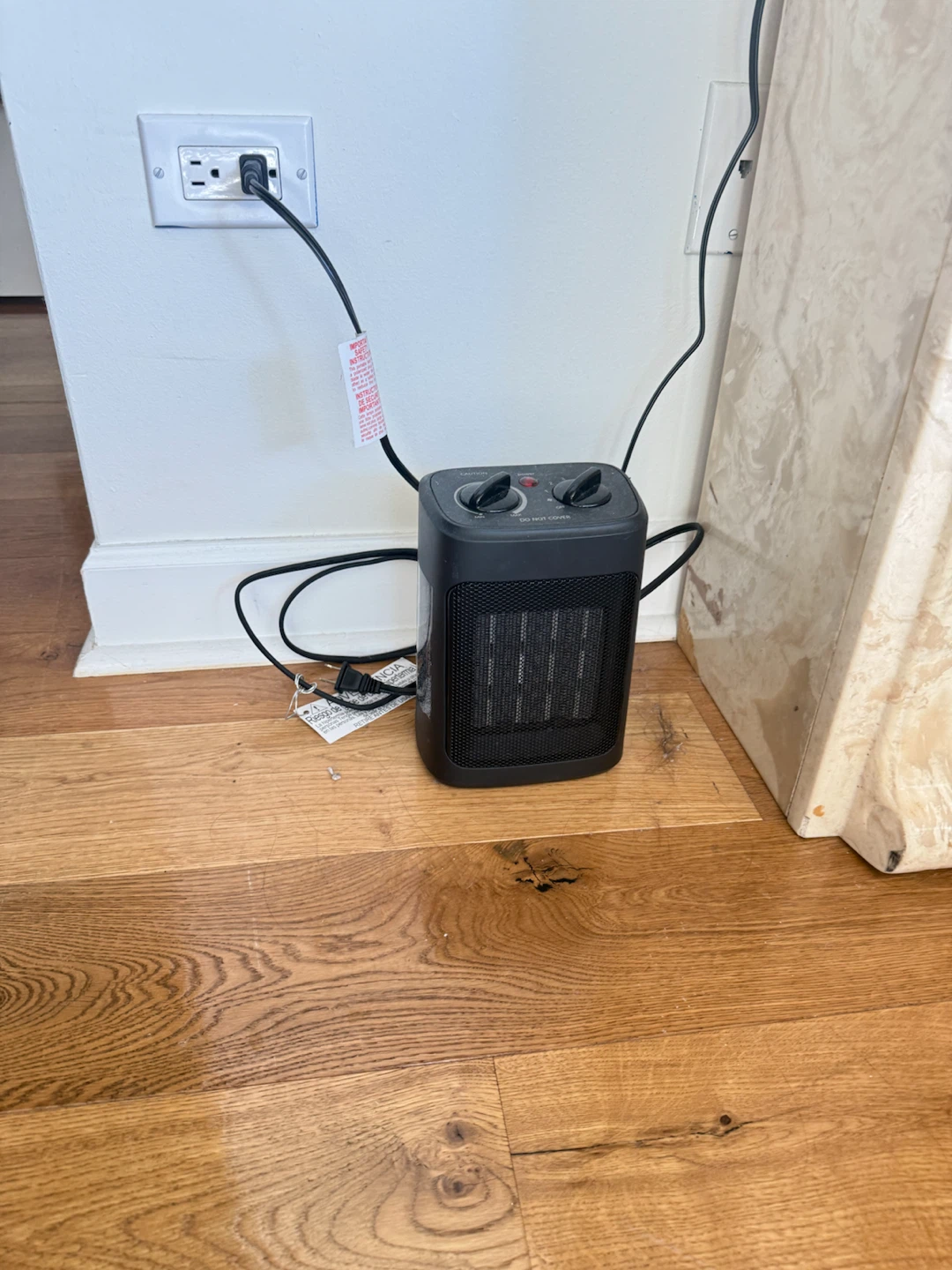 Compact Electric Space Heater