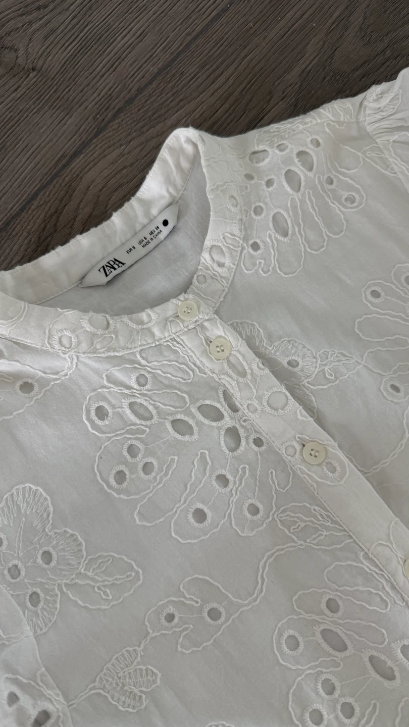 ✨White Broderie Anglaise Dress - Zara - photo 2