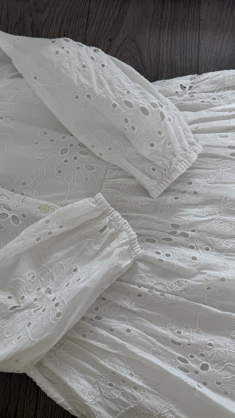 ✨White Broderie Anglaise Dress - Zara - photo 3