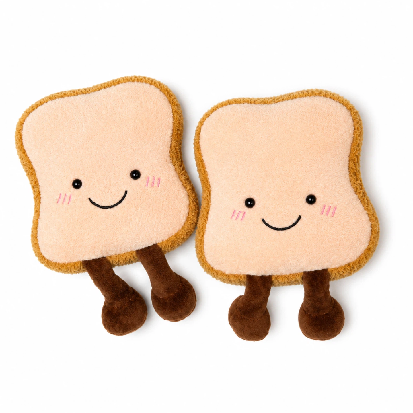Cute Plush Toast Pair