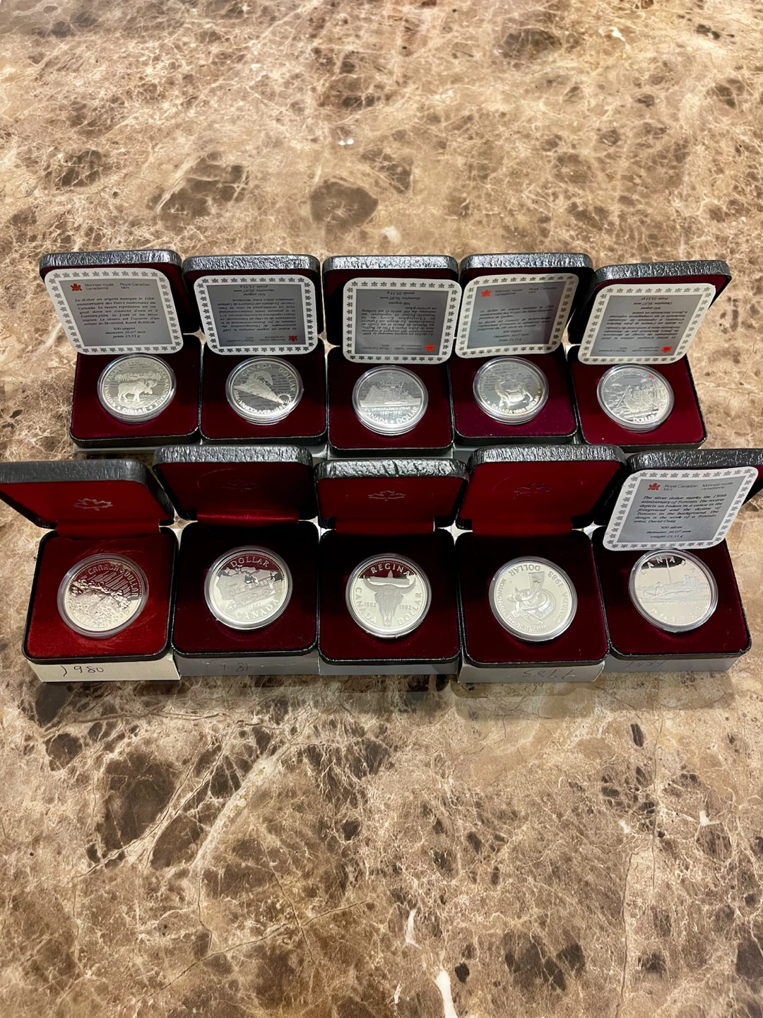 ‼️Collection of Canadian Dollar Coins SILVER ‼️