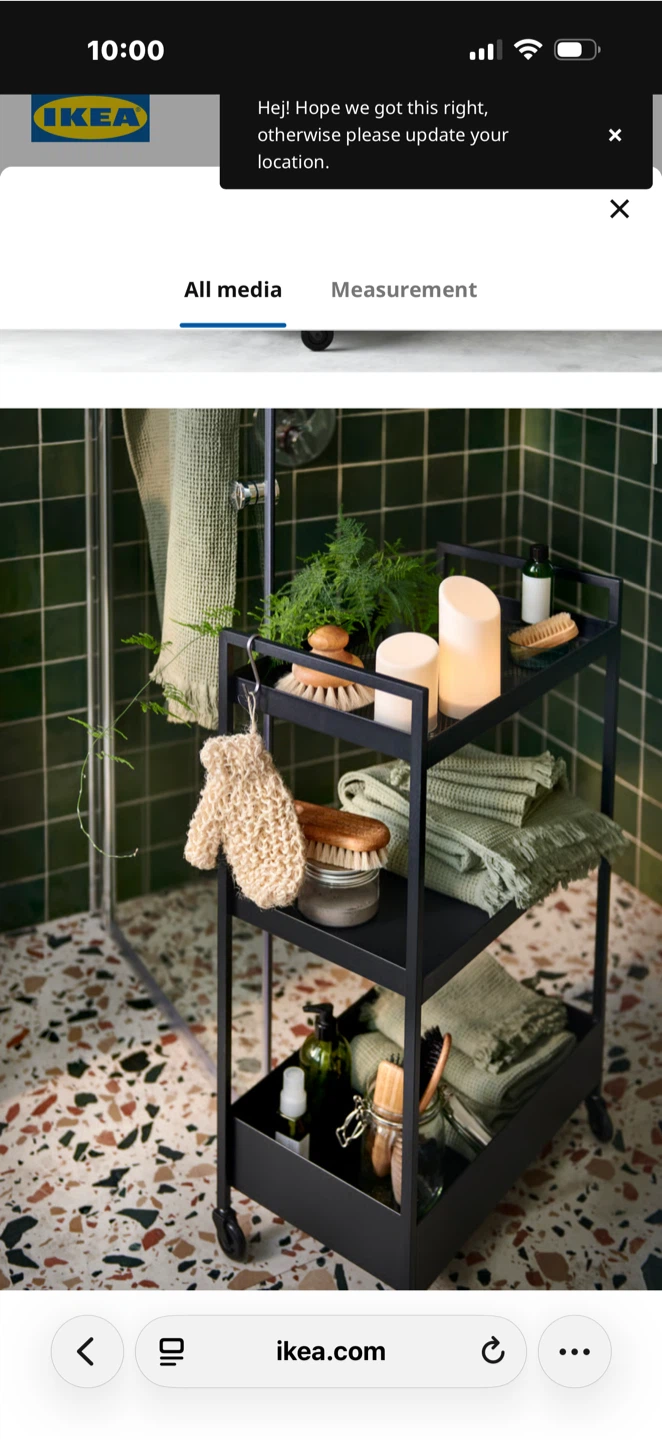 IKEA RÅSKOG Utility Cart on Wheels - photo 2