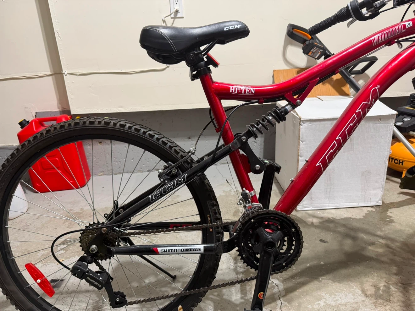 CCM "HIFEN" Mountain Bike - Red - photo 3