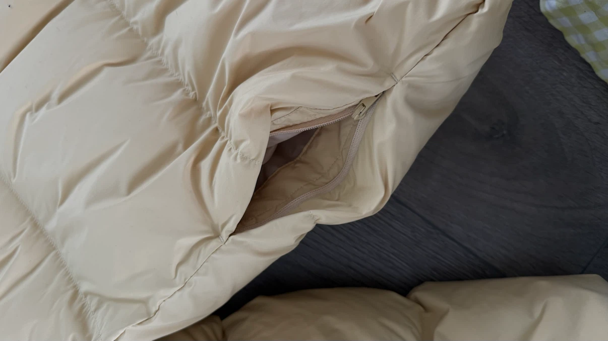 UNIQLO NANODESIGN Puffer Jacket - Beige - Size S - photo 3
