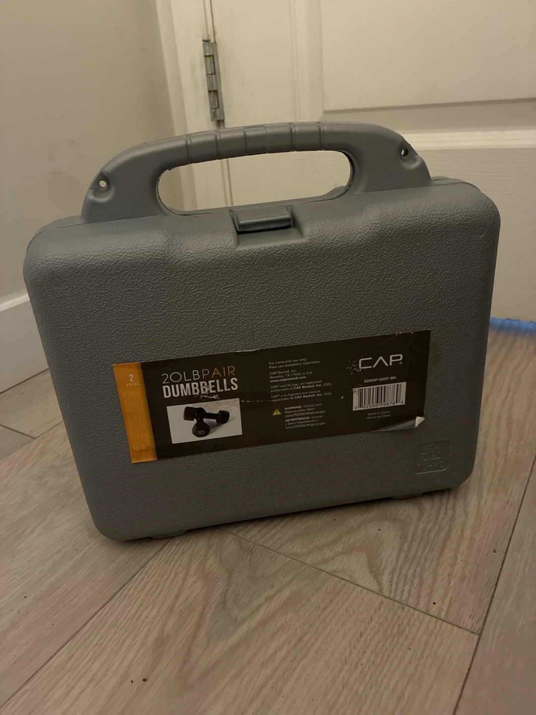 CAP 10lb Dumbbells with Case