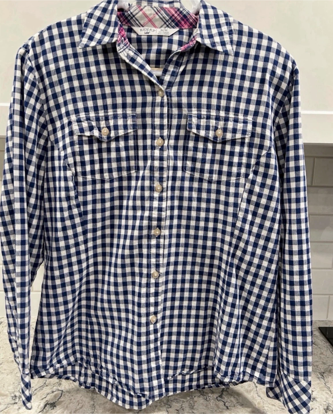 Women’s Riders By Lee Button Down Blouse (Size M)