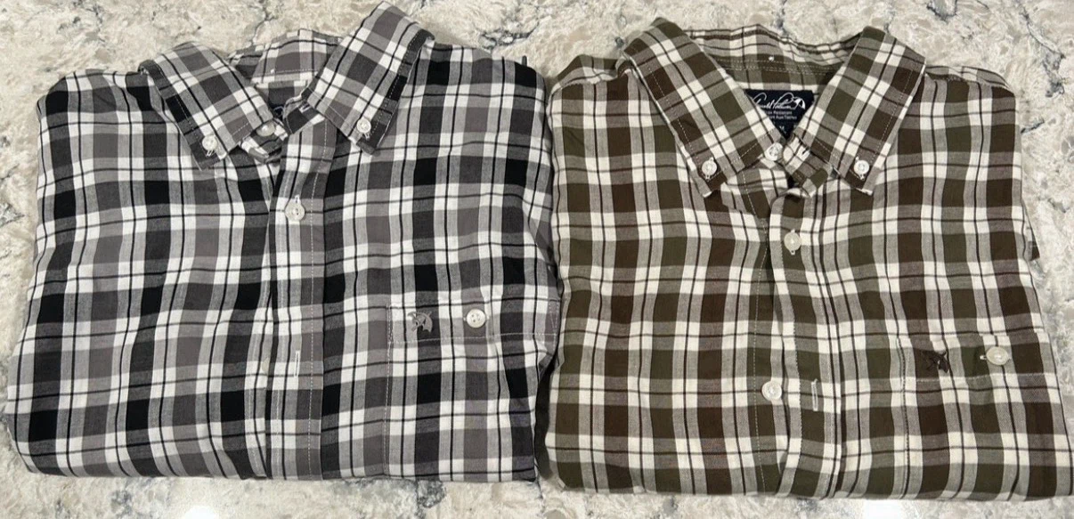 Arnold Palmer Stain Resistant Button Down Dressy/Casual Shirts
