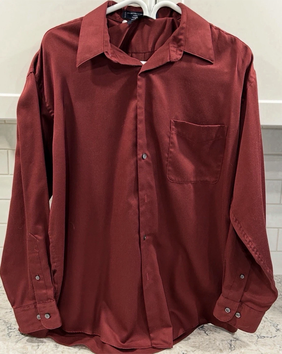 Lineage Men’s Long Sleeve Button Down Dress/Suit Shirts - photo 2