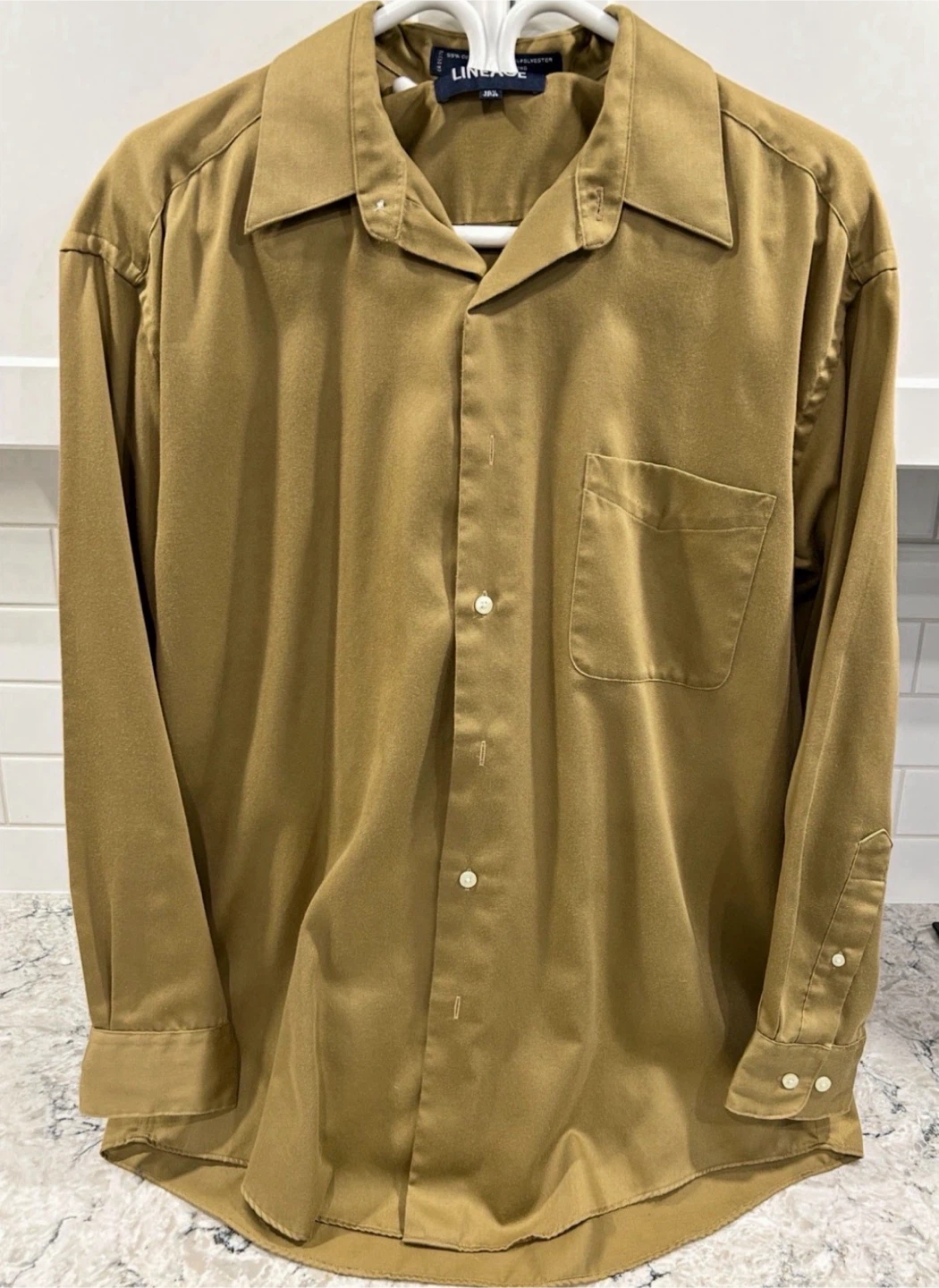 Lineage Men’s Long Sleeve Button Down Dress/Suit Shirts - photo 4