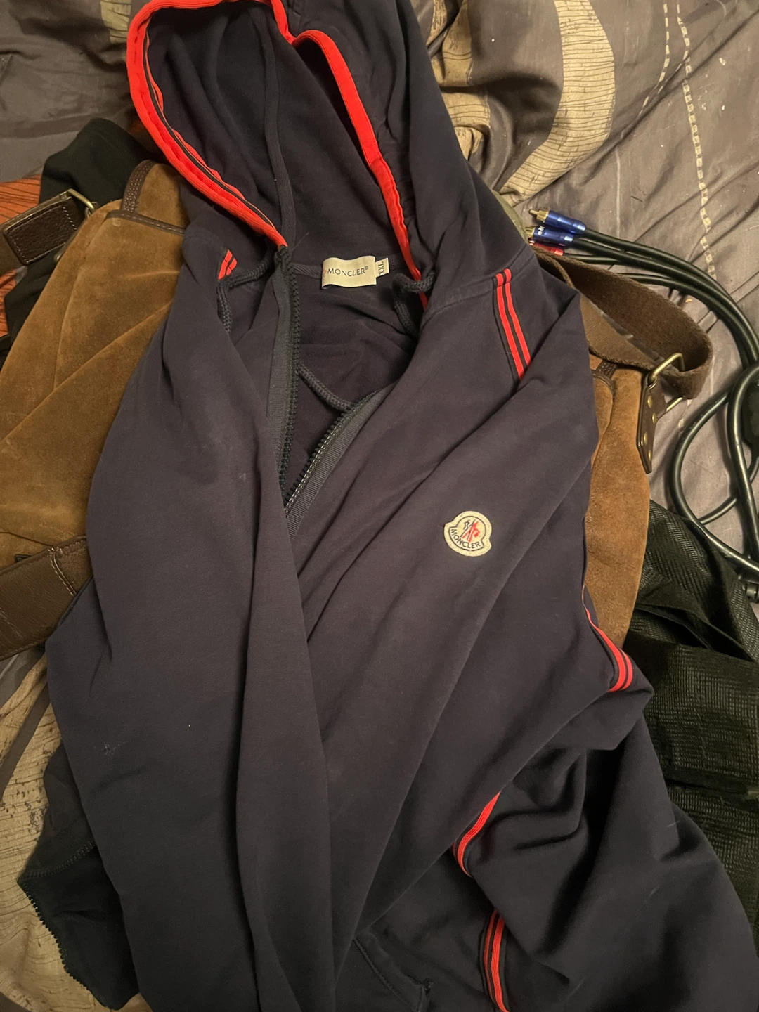 Moncler Full-Zip Hoodie