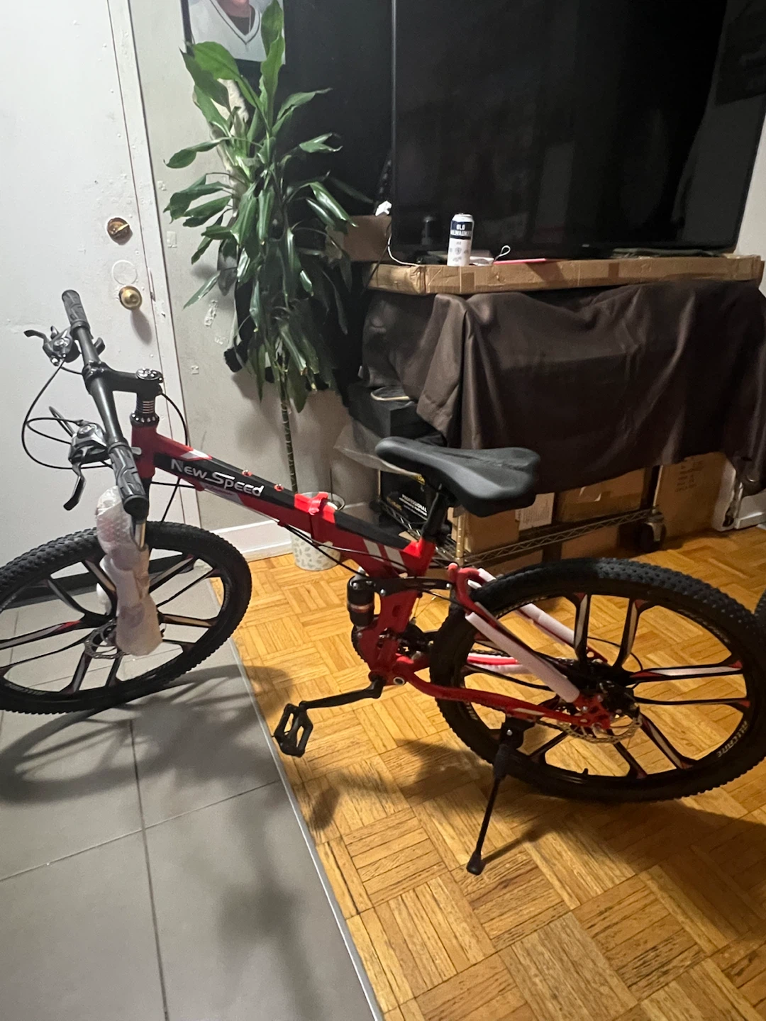 New-Speed Folding Mountain Bike