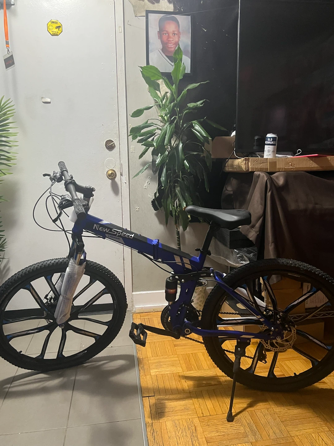 New-Speed Folding Mountain Bike - photo 2