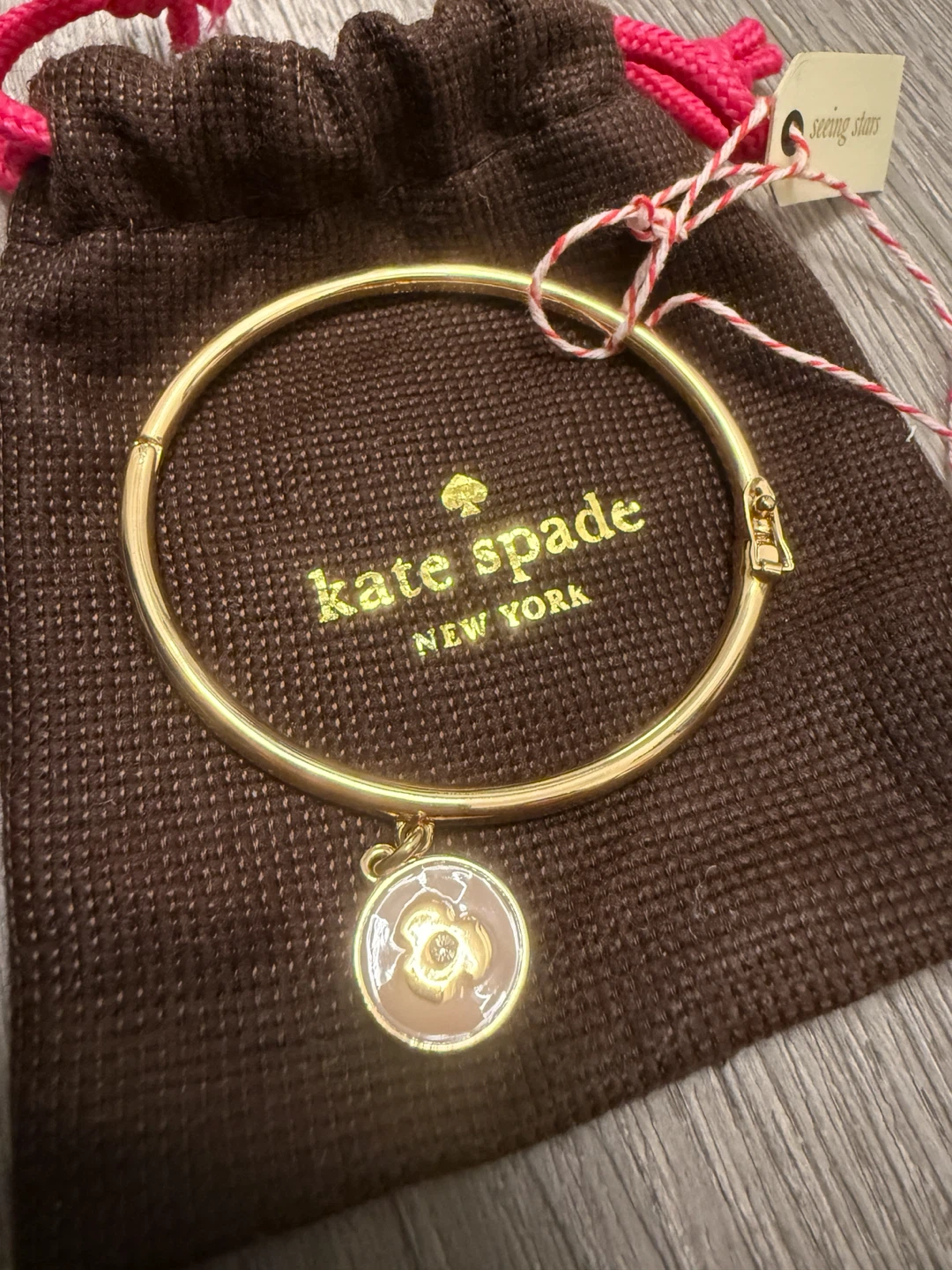 Kate Spade New York Bangle Bracelet with Charm