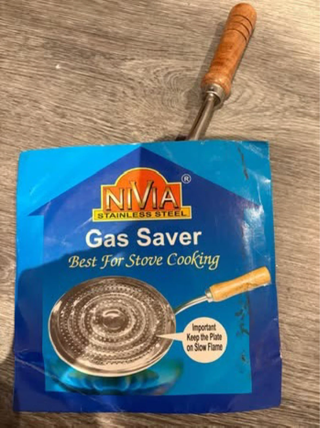 Nivia Gas Saver Stainless Steel Stove Top Burner Plate - photo 2