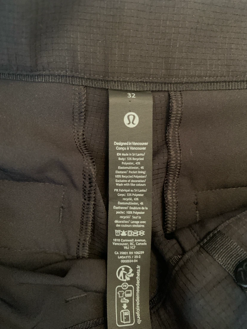 Lululemon ABC Pants Size 32 Black - photo 2