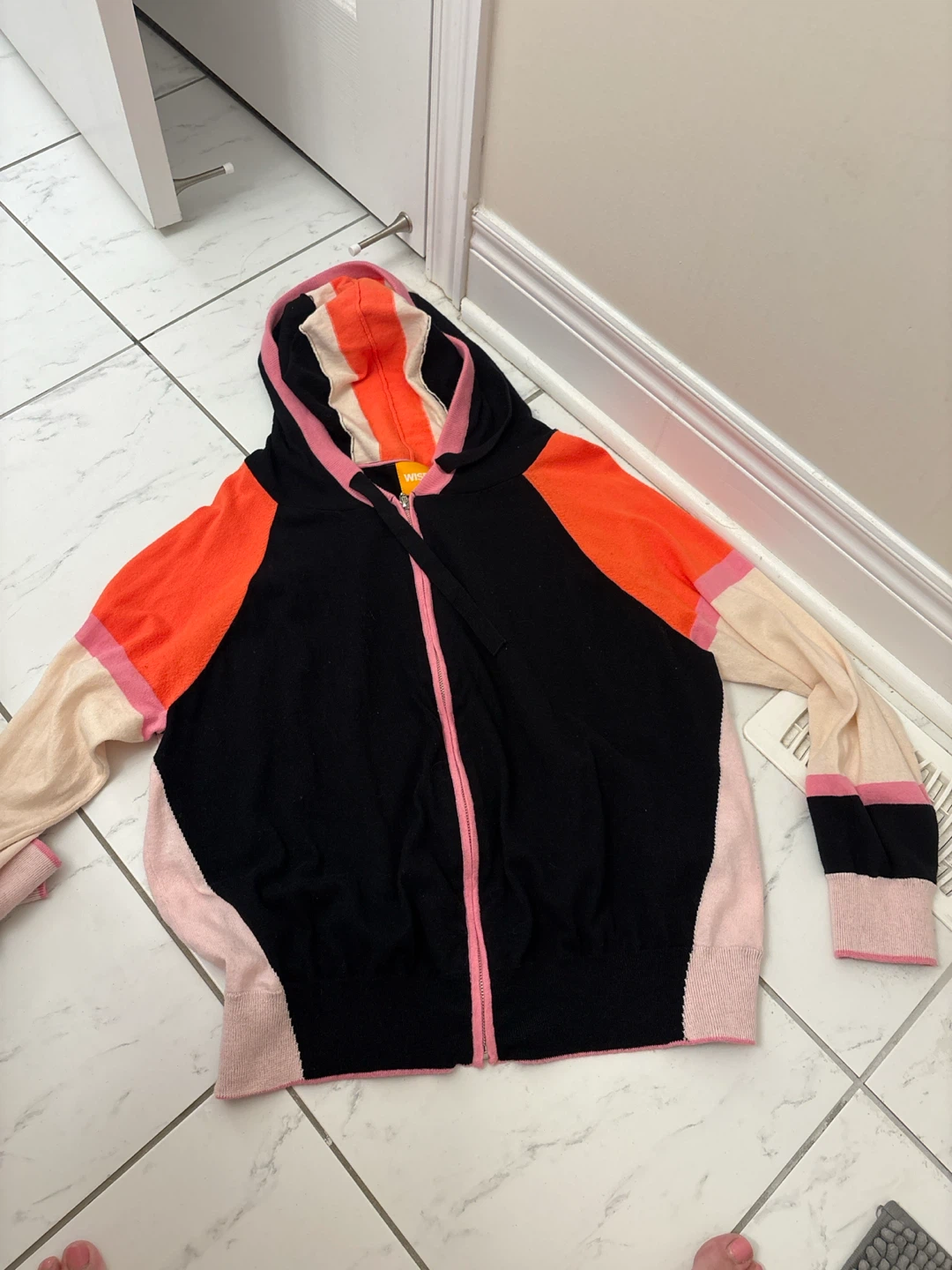 WISPR Colour Block Zip-Up Hoodie - photo 2