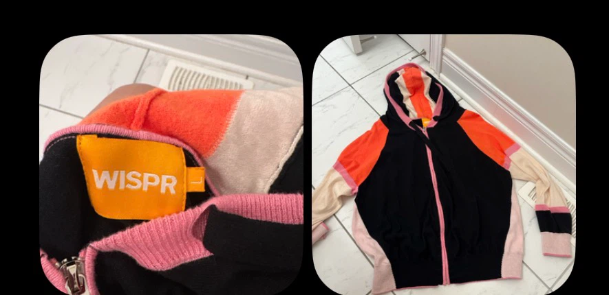 WISPR Colour Block Zip-Up Hoodie - photo 3