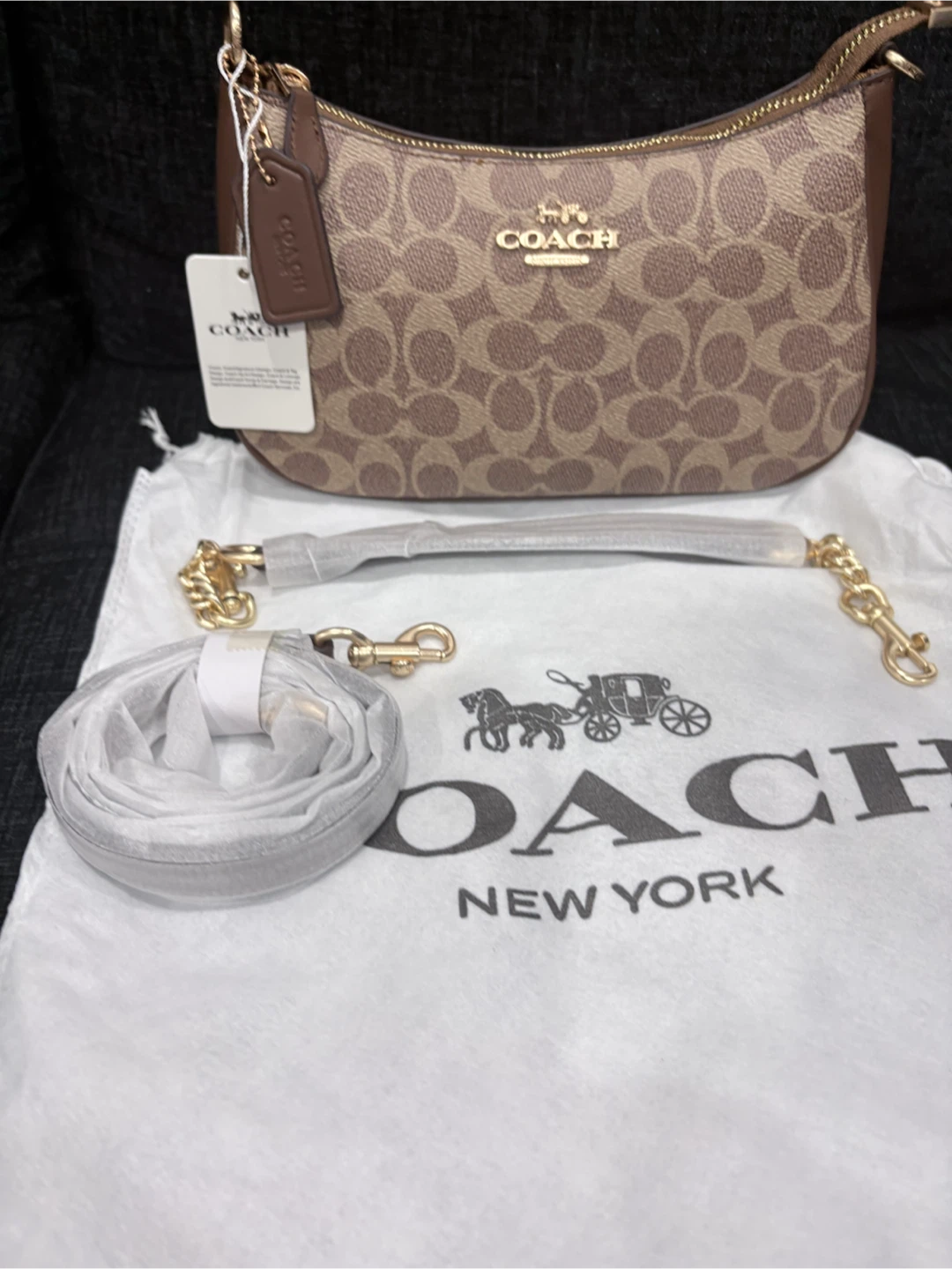 Coach Bags - Four distinct styles and colors.
