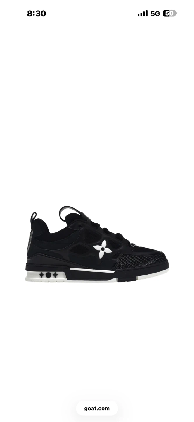Louis Vuitton Black Sneakers