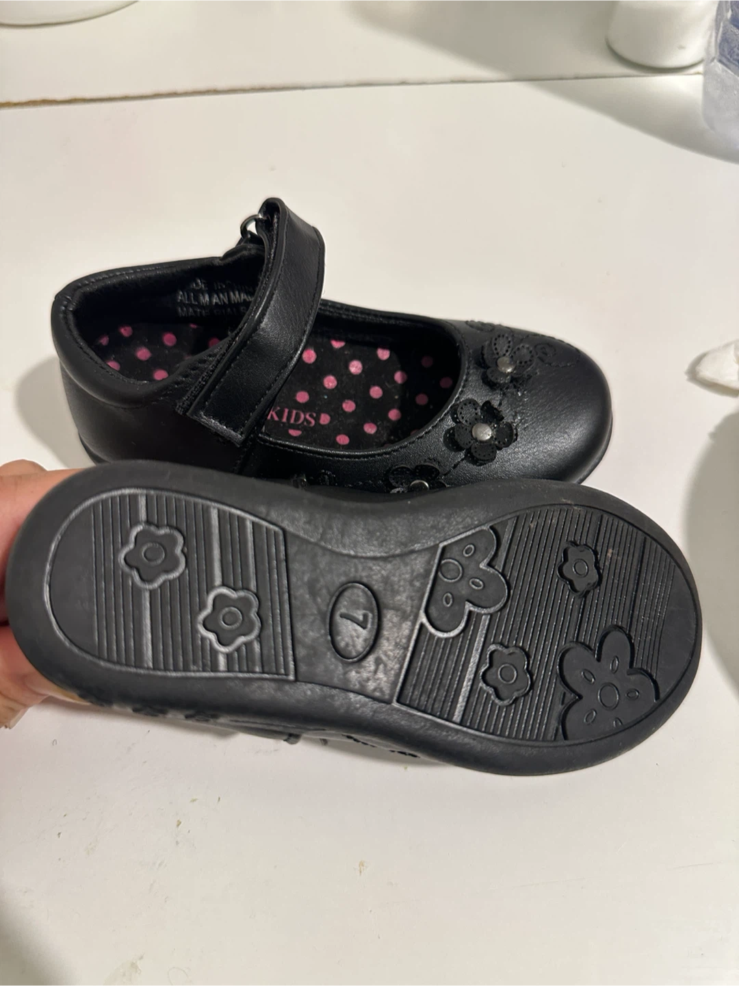 Brand new. Mint Kids Black Mary Jane Shoes - photo 2