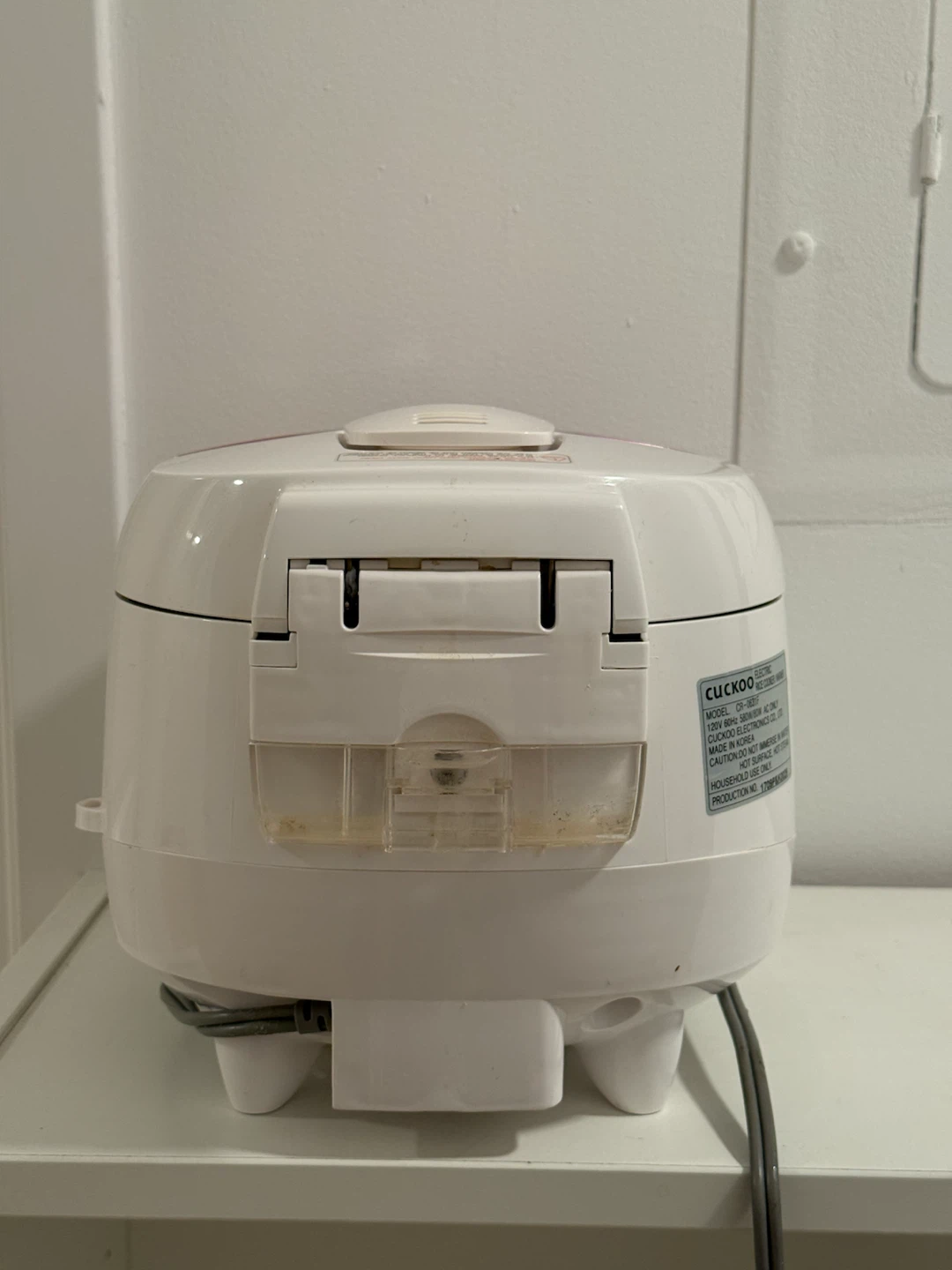 Cuckoo CR-0631F Electric Rice Cooker - White/Pink - photo 5