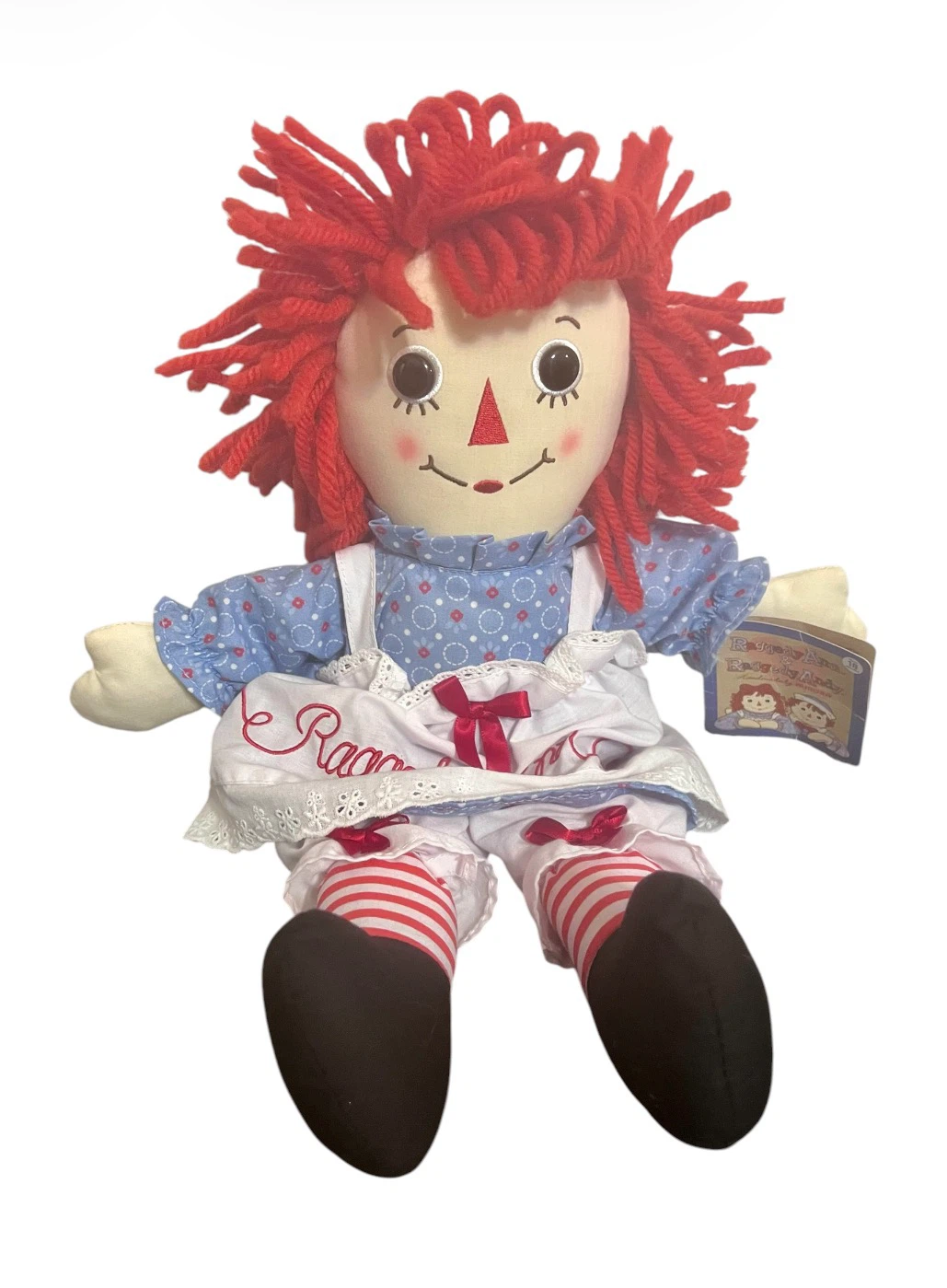 🌟 NEW Raggedy Ann & Raggedy Andy 16” Doll Set with Tags – $65 - photo 3